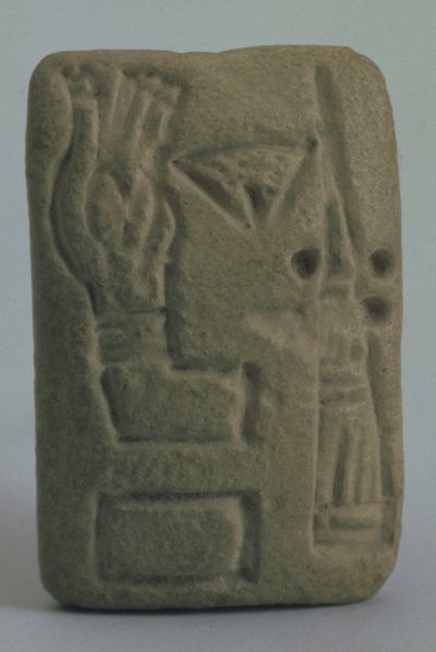 Document consisting of ideograms, from Uruk, Iraq, late 4th-early 3rd millennium BC by Sumerian